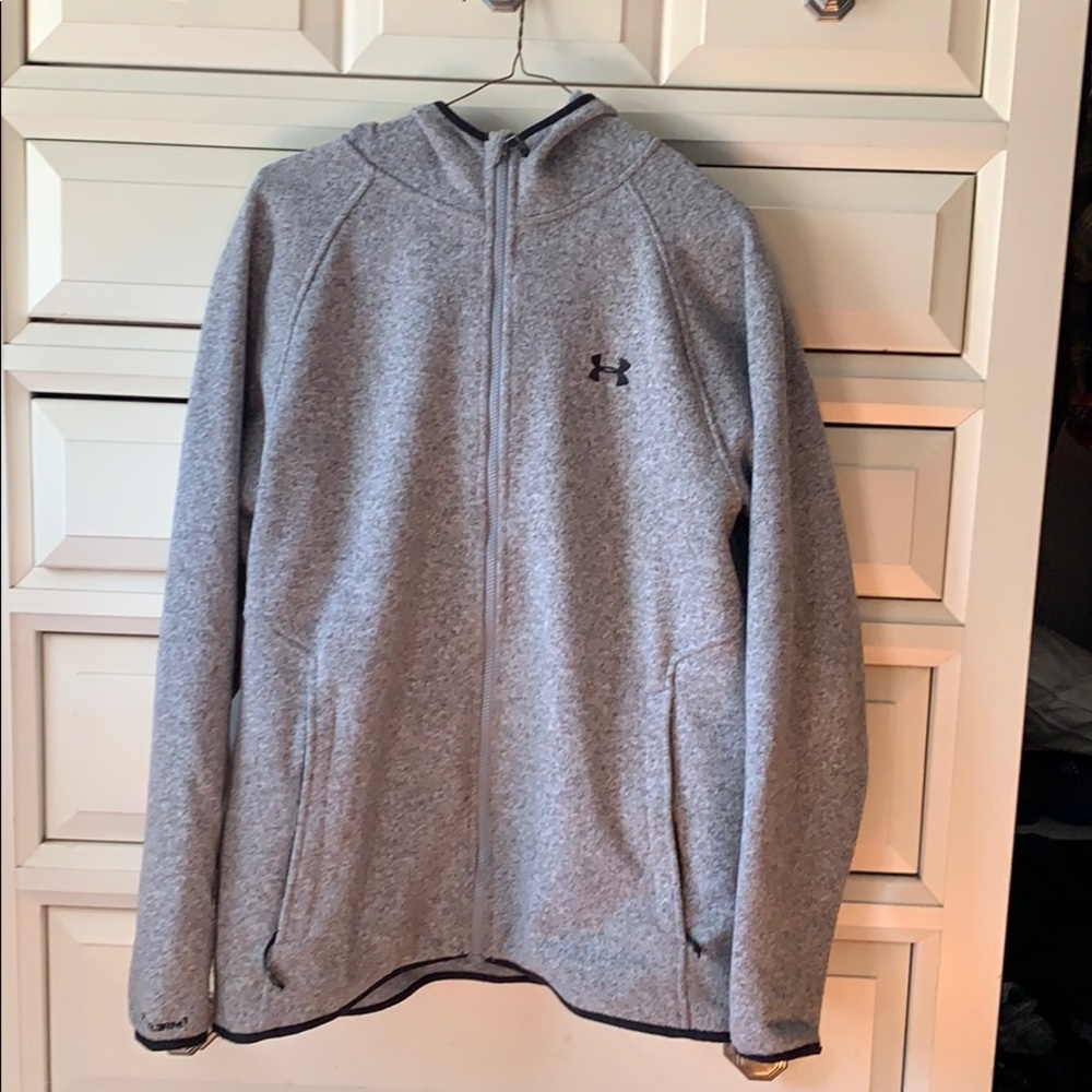 Under Armour Fleece Zip Hoodie.  Clean smoke free